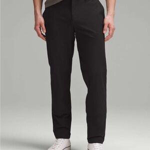 MEN’S Lululemon abc classic-fit trouser 34x32" stretch cotton mens black